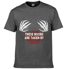 Customized Trend T-shirt - Personalized Name Handprint Pattern Costume - Gifts for Friends,Family,Roommates