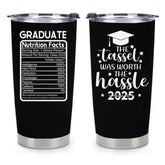 Customized Thermos Cup for Graduation Season - Personalized Name-themed Fun Advertising Text Thermos Cup - A Gift For Family,Friend,BFF,Graduate