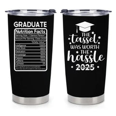 Customized Thermos Cup for Graduation Season - Personalized Name-themed Fun Advertising Text Thermos Cup - A Gift For Family,Friend,BFF,Graduate