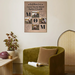 Best Parent Ever - Personalized Family Photo Wall Decorations - Gift for Mom,Dad,Family