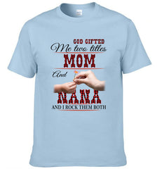 Mom And Gigi - I Rock Them Both - T shirt