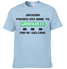 Fun Arcade - Graduation Keepsake Apparel - Custom Names, Year & Icons - Graduate Gifts