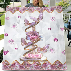 My Garden Gift For Mom, Grandma,... - Personalized Mother Blanket