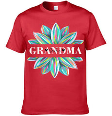 Comfort Colors® Grandma Flower Color Trend Shirt, Gift For Grandma T-Shirt