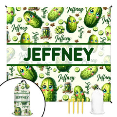 沙滩垫袋子一体1