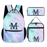 Initials Customized Backpacks - A Great Gift For Your Child To Start The School Season
