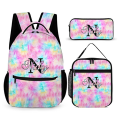 Initials Customized Backpacks - A Great Gift For Your Child To Start The School Season