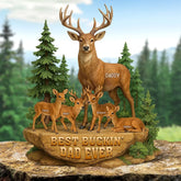 Deer Dad Acrylic Plaque - Personalized Gifts For_yy