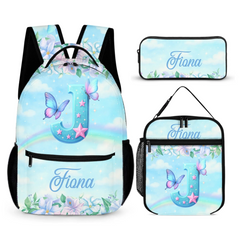 Colorful Butterfly Girl'S School Bag - The Perfect Gift For Your Daughter Or Granddaughter During The School Season!