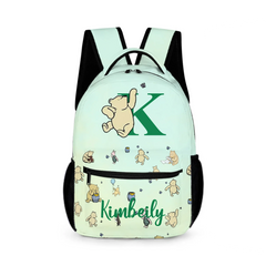 Personalized Customized Name Customized Initials - Kids Cute Bear Backpack - Unique School Season Kids Gifts