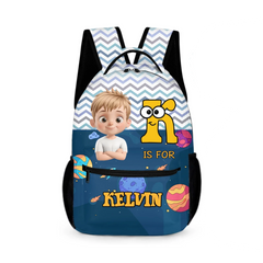 School Kid's Name - Personalized Backpack