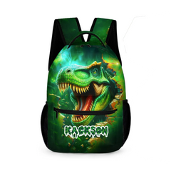 Personalized Name Customized T. rex Backpack - School Season Gift for Kids