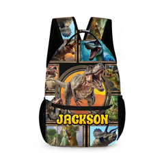 Jurassic Dinosaur Custom Backpack - School Season Gift