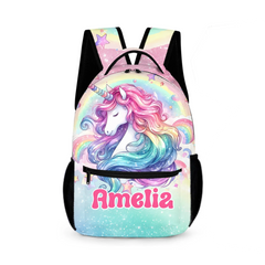 Dreamy Unicorn Backpack - Personalized Backpack as School Season Gift