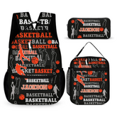 🏀Basketball-themed Custom Backpack - Personalized Name - Gifts For Basketball Lovers