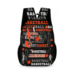 🏀Basketball-themed Custom Backpack - Personalized Name - Gifts For Basketball Lovers