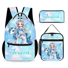 🦄Unicorn Princess Customized Backpack - Personalized Name - Gifts for Girls