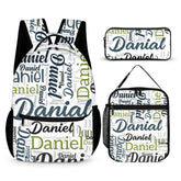 Personalized Custom Backpack with Name, Backpack for Student