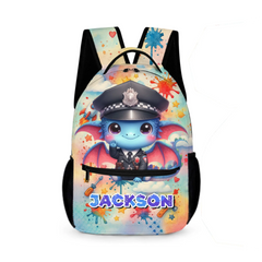 Cute Baby Dragons Customized Backpack - Personalized Name - Start The School Season