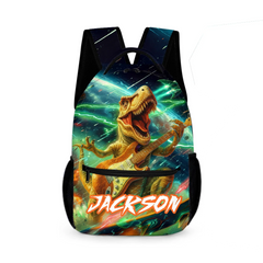 Rocking Dinosaurs Play the Guitar - Personalized Name - Dinosaur Enthusiast Gift
