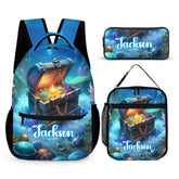 Maritime Adventure Custom Backpack - Personalized Name - Sailor Enthusiast Gift