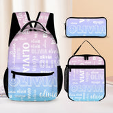 Personalized Custom Name Backpack - The Perfect Gift for Your Child's School Season