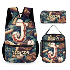 Personalized Custom Baseball Children's Backpack - A Back-to-School Gift for Kids Who Love Baseball