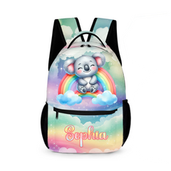 Personalized Rainbow Animal Children's Backpack - A Back-to-School Gift for Children Who Love Animals