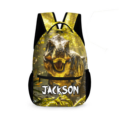 Personalized Dinosaur Children's Backpack โ Personalized Name School Bag โ Back-to-School Gift