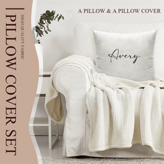 Custom Bunny Carrot Initial Pillow - Personalized Easter Bunny Name Cushion - Gift for Kids