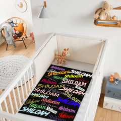 Personalized Graffiti Name Blanket - Custom Street Art Style & Name - Gift For Kids, Teens & Adults