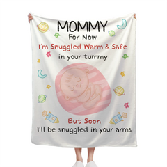 Personalized Baby Blessing Blanket - Custom Keepsake Gift for Newborns & Families