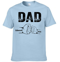 Dad The Man The Myth The Legend - Personalized Shirt Father's Day