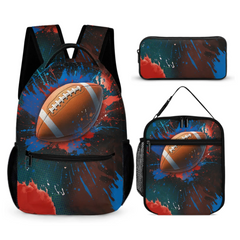 Boy'S Personalized Ball-Themed Name Custom Backpack - Start The School Season Off Right With A Backpack For The Kid Who Loves Sports!