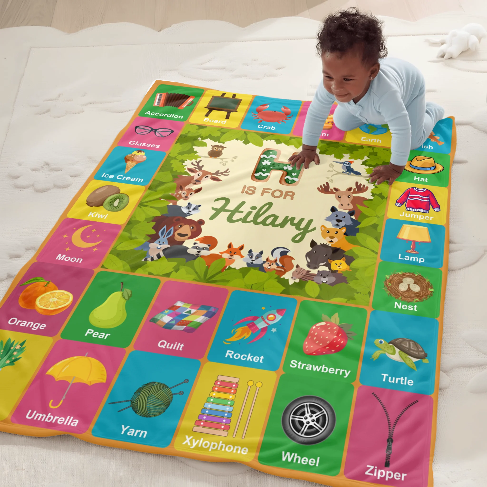 Fleece blanket_Model