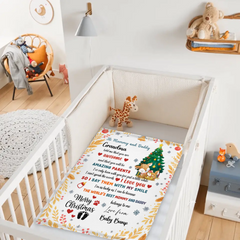 Baby Dear We Love You Custom Blanket – Personalized Names - A Gift For Baby, Kids, Children