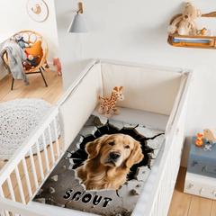 Custom Dog Blanket – Personalized 3D Wall-Breaking Pet Throw