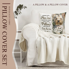 Customized Pet Lover Photo Pillows - Personalized Pet Photo And Name - Gift For Pets Lovers, Owners